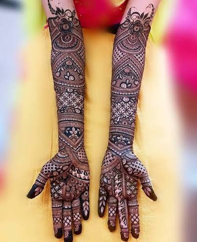 Bridal Mehndi Art