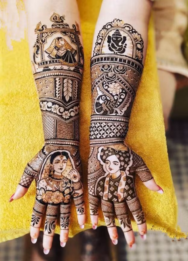 Bridal Mehndi Art
